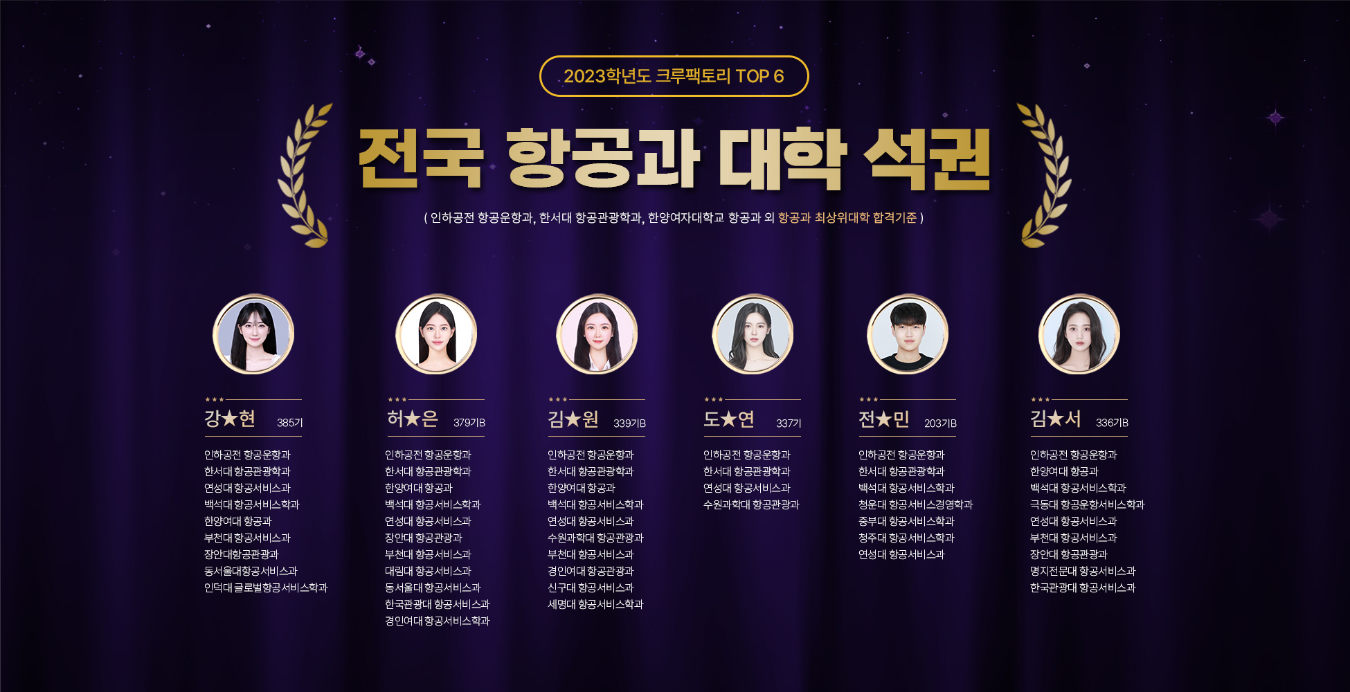 2023학년도 크루팩토리 TOP6